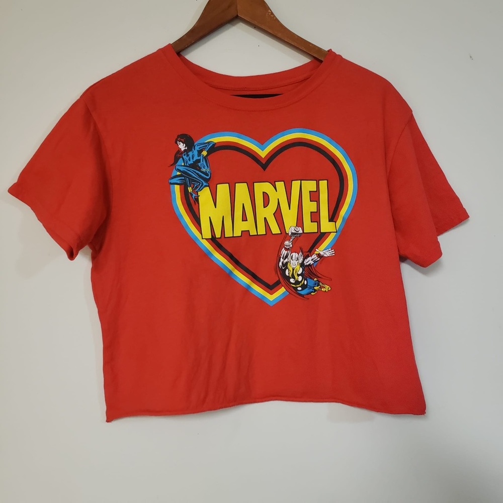 Marvel crop top t-shirt